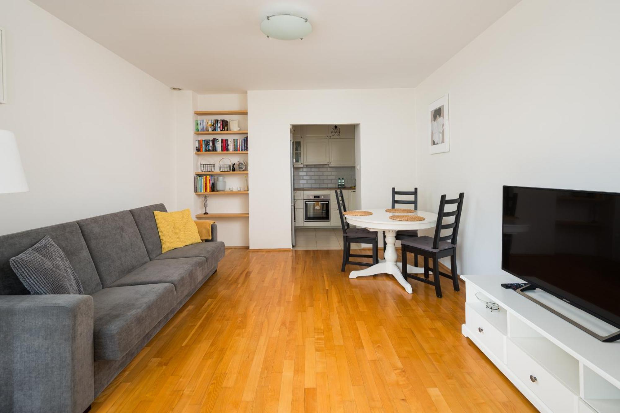 Metro Ksiecia Janusza Cosy Apartment Warschau Buitenkant foto