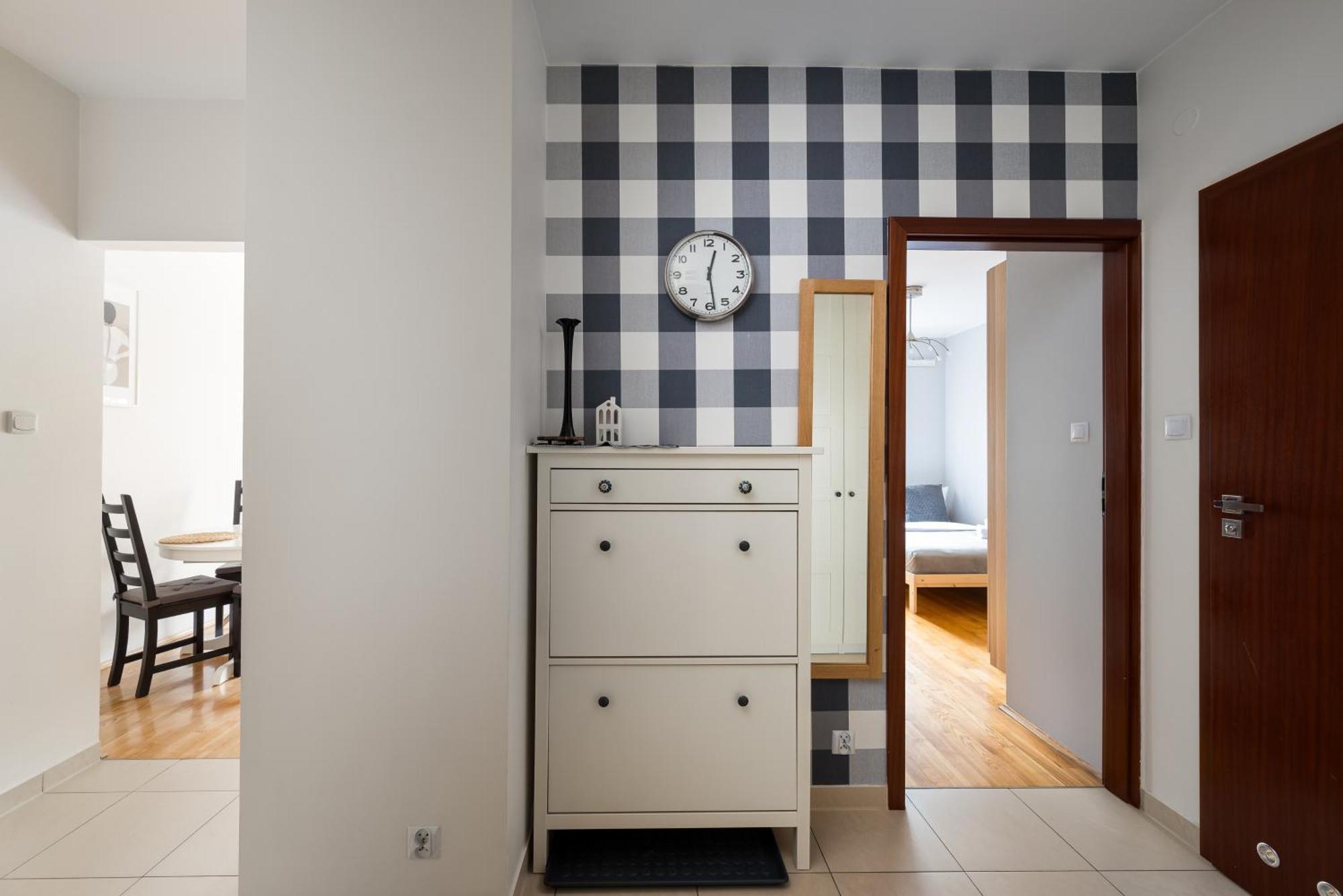 Metro Ksiecia Janusza Cosy Apartment Warschau Buitenkant foto